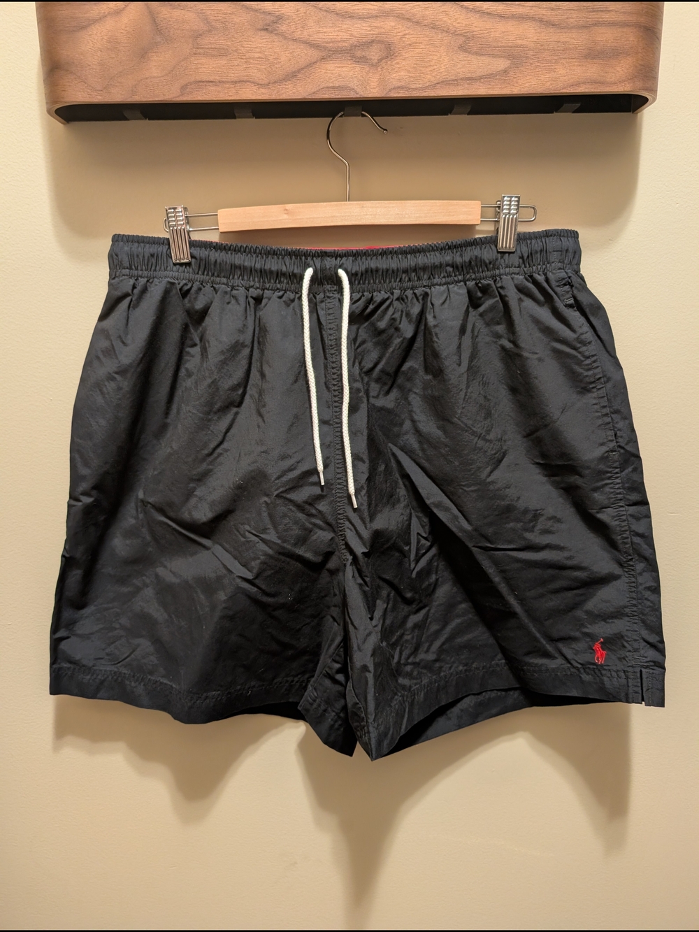 Ralph Lauren Black Swim Shorts